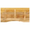 Dessus de bureau avec courbe 120x60x2,5 cm manguier massif brut 560743560743