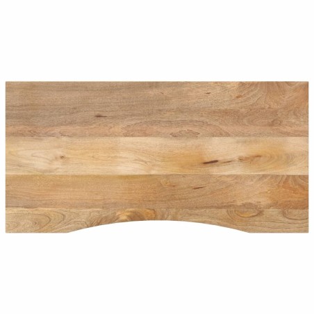 Dessus de bureau avec courbe 110x50x2,5 cm manguier massif brut 560746560746