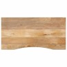 Dessus de bureau avec courbe 110x50x2,5 cm manguier massif brut 560746560746