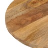 Dessus de table 120x50x2,5 cm ovale bois massif de manguier 560747560747