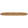 Dessus de table 140x60x3,8 cm ovale bois massif de manguier 560749560749
