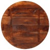 Dessus de table Ø 90x2,5 cm rond bois massif de récupération 560761560761