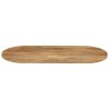Dessus de table 90x40x2,5 cm ovale bois massif de manguier 560762560762