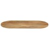 Dessus de table 110x50x2,5 cm ovale bois massif de manguier 560763560763