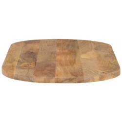 Dessus de table 100x40x2,5 cm ovale bois massif de manguier 560771560771