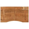 Dessus de bureau 90x50x2,5cm rectangulaire bois massif d'acacia 560776560776