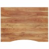 Dessus de bureau 110x80x2,5 cm rectangulaire bois massif acacia 560777560777