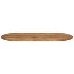 Dessus de table 110x40x2,5 cm ovale bois massif de manguier 560778560778