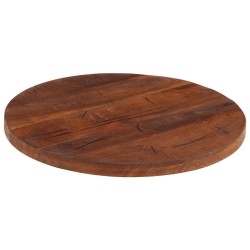 Dessus de table Ø 40x2,5 cm rond bois massif de récupération 560779560779