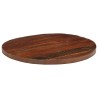 Dessus de table Ø 70x3,8 cm rond bois massif de récupération 560783560783