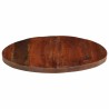 Dessus de table Ø 80x3,8 cm rond bois massif de récupération 560793560793