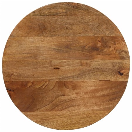 Dessus de table Ø 40x3,8 cm rond bois de manguier massif 560794560794