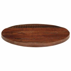 Dessus de table Ø 90x2,5 cm rond bois massif de récupération 560795560795
