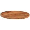 Dessus de table Ø40x2,5 cm rond bois massif d'acacia 560797560797