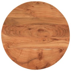 Dessus de table Ø40x2,5 cm rond bois massif d'acacia 560797560797