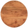 Dessus de table Ø40x2,5 cm rond bois massif d'acacia 560797560797