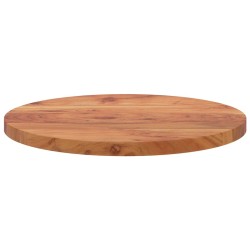 Dessus de table Ø40x2,5 cm rond bois massif d'acacia 560797560797