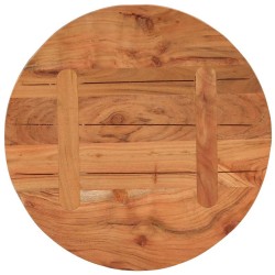 Dessus de table Ø40x2,5 cm rond bois massif d'acacia 560797560797