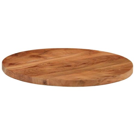 Dessus de table Ø40x3,8 cm rond bois massif d'acacia 560798560798