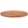 Dessus de table Ø40x3,8 cm rond bois massif d'acacia 560798560798