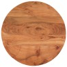 Dessus de table Ø50x2,5 cm rond bois massif d'acacia 560802560802