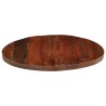 Dessus de table Ø 80x2,5 cm rond bois massif de récupération 560804560804