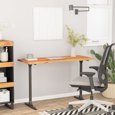 Dessus de bureau 140x60x2,5 cm rectangulaire bois massif acacia 560807560807