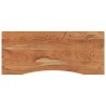Dessus de bureau 140x60x2,5 cm rectangulaire bois massif acacia 560807560807