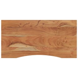 Dessus de bureau 110x60x2,5 cm rectangulaire bois massif acacia 560810560810