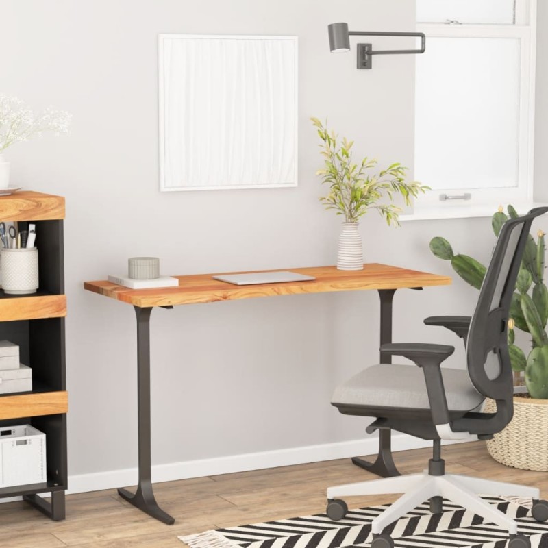 Dessus de bureau 120x60x2,5 cm rectangulaire bois massif acacia 560811560811