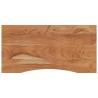 Dessus de bureau 120x60x2,5 cm rectangulaire bois massif acacia 560811560811