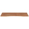Dessus de bureau 120x60x2,5 cm rectangulaire bois massif acacia 560811560811