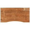 Dessus de bureau 120x60x2,5 cm rectangulaire bois massif acacia 560811560811