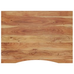 Dessus de bureau 100x80x2,5 cm rectangulaire bois massif acacia 560812560812