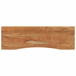 Dessus de bureau 140x50x2,5 cm rectangulaire bois massif acacia 560814560814
