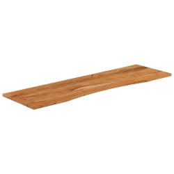Dessus de bureau 140x50x2,5 cm rectangulaire bois massif acacia 560814560814