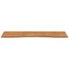 Dessus de bureau 140x50x2,5 cm rectangulaire bois massif acacia 560814560814
