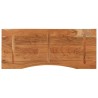 Dessus de bureau 120x50x2,5 cm rectangulaire bois massif acacia 560815560815