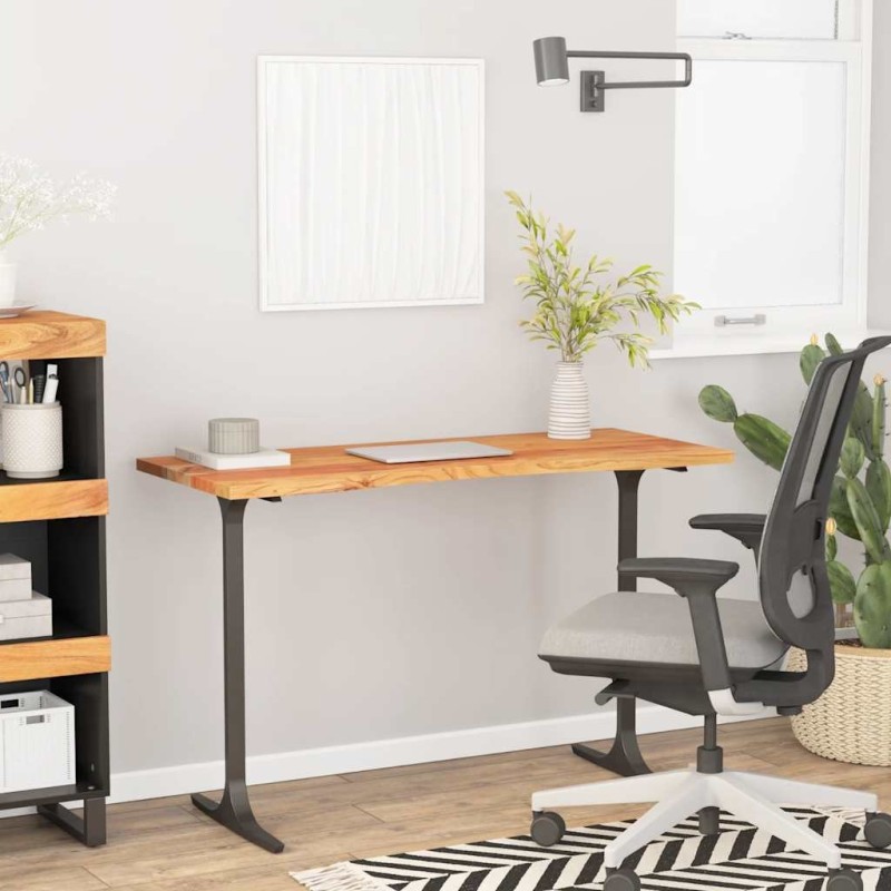 Dessus de bureau 110x50x2,5 cm rectangulaire bois massif acacia 560816560816