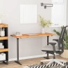 Dessus de bureau 110x50x2,5 cm rectangulaire bois massif acacia 560816560816
