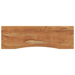Dessus de bureau 160x50x2,5 cm rectangulaire bois massif acacia 560820560820