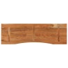 Dessus de bureau 160x50x2,5 cm rectangulaire bois massif acacia 560820560820