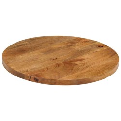 Dessus de table Ø 40x2,5 cm rond bois de manguier massif 560822560822