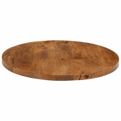 Dessus de table Ø 40x2,5 cm rond bois de manguier massif 560822560822