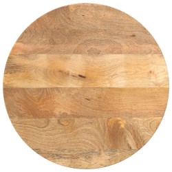 Dessus de table Ø 40x2,5 cm rond bois de manguier massif 560829560829