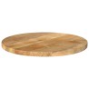 Dessus de table Ø 50x2,5 cm rond bois de manguier massif 560831560831