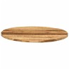 Dessus de table Ø 70x3,8 cm rond bois massif de manguier brut 560875560875