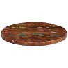 Dessus de table Ø 50x2,5 cm rond bois massif de récupération 560876560876