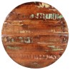 Dessus de table Ø 80x2,5 cm rond bois massif de récupération 560881560881