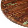 Dessus de table Ø 80x2,5 cm rond bois massif de récupération 560881560881